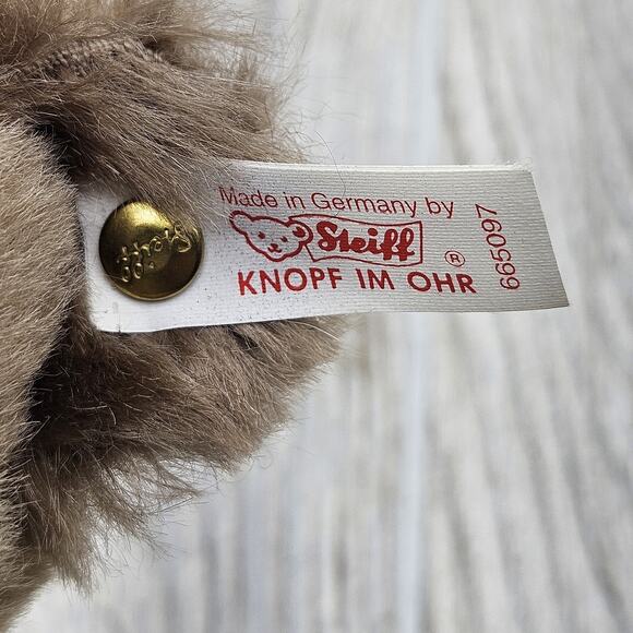 Vtg Steiff 1996 Mohair Clifford Berryman Bear Celebration Teddy Roosevelt 1741 - Picture 11 of 16